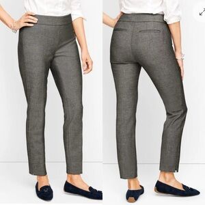 Talbots Chatham Ankle Gray Ankle Dress Pants - Sharkskin, 16